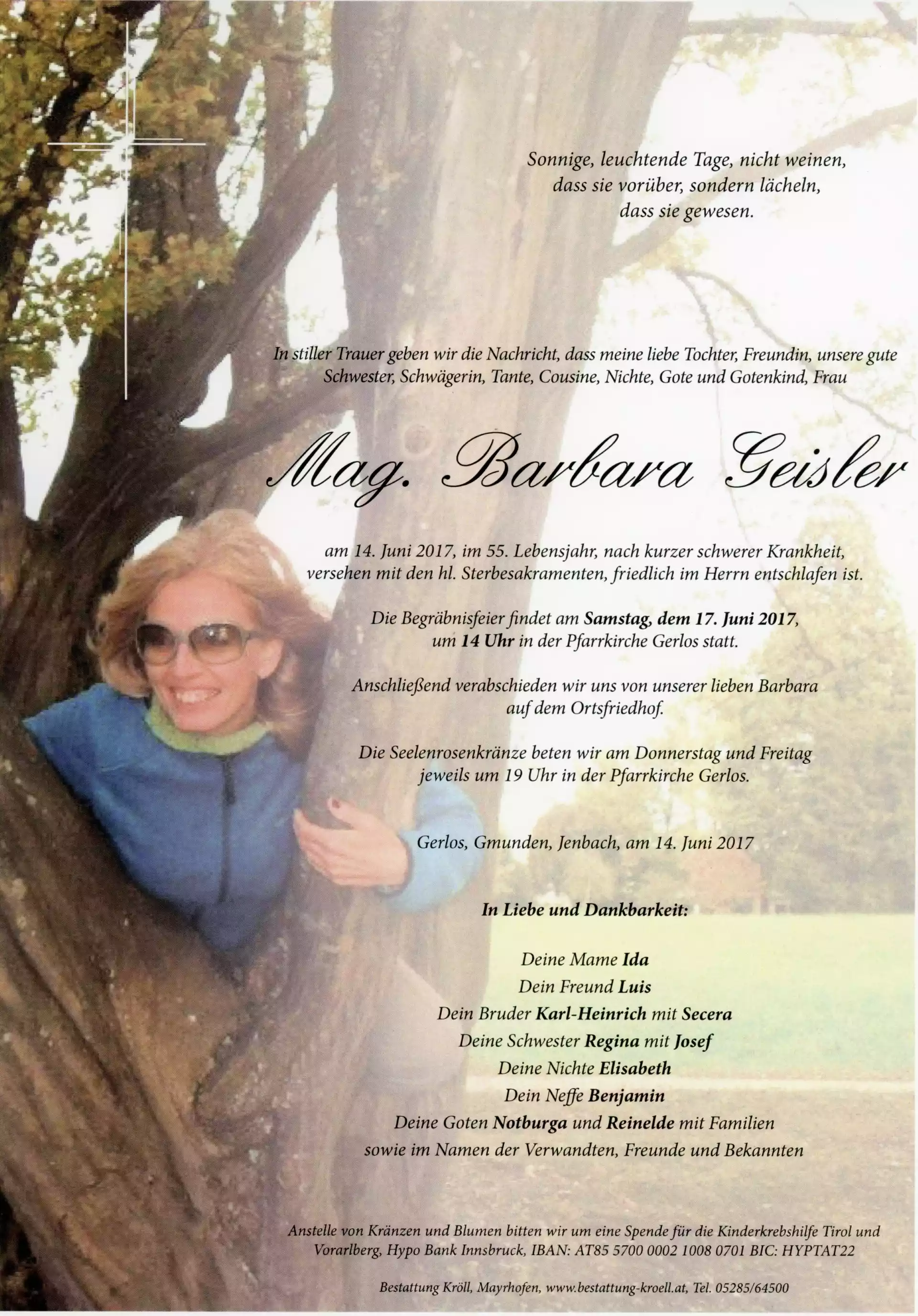 Parte von Mag. Barbara Geisler